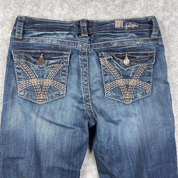 Kut from the Kloth KC564MA1N Crop Capri Embroidered Flap Pocket Jeans Size 4 - Picture 11 of 11